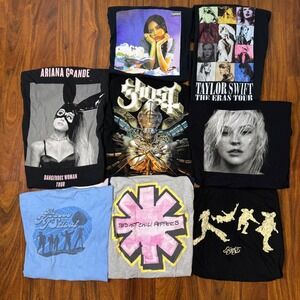 Band Tshirts Bundle Resellers Lot Band Tour Festival Tees